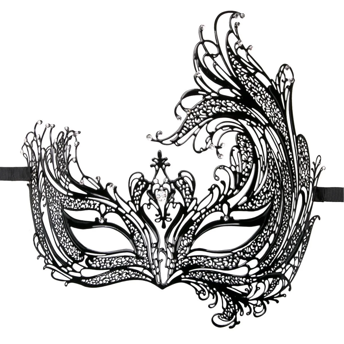 Easytoys Fetish Collection - Metal Mask Victorian Zwart (1 stuk)