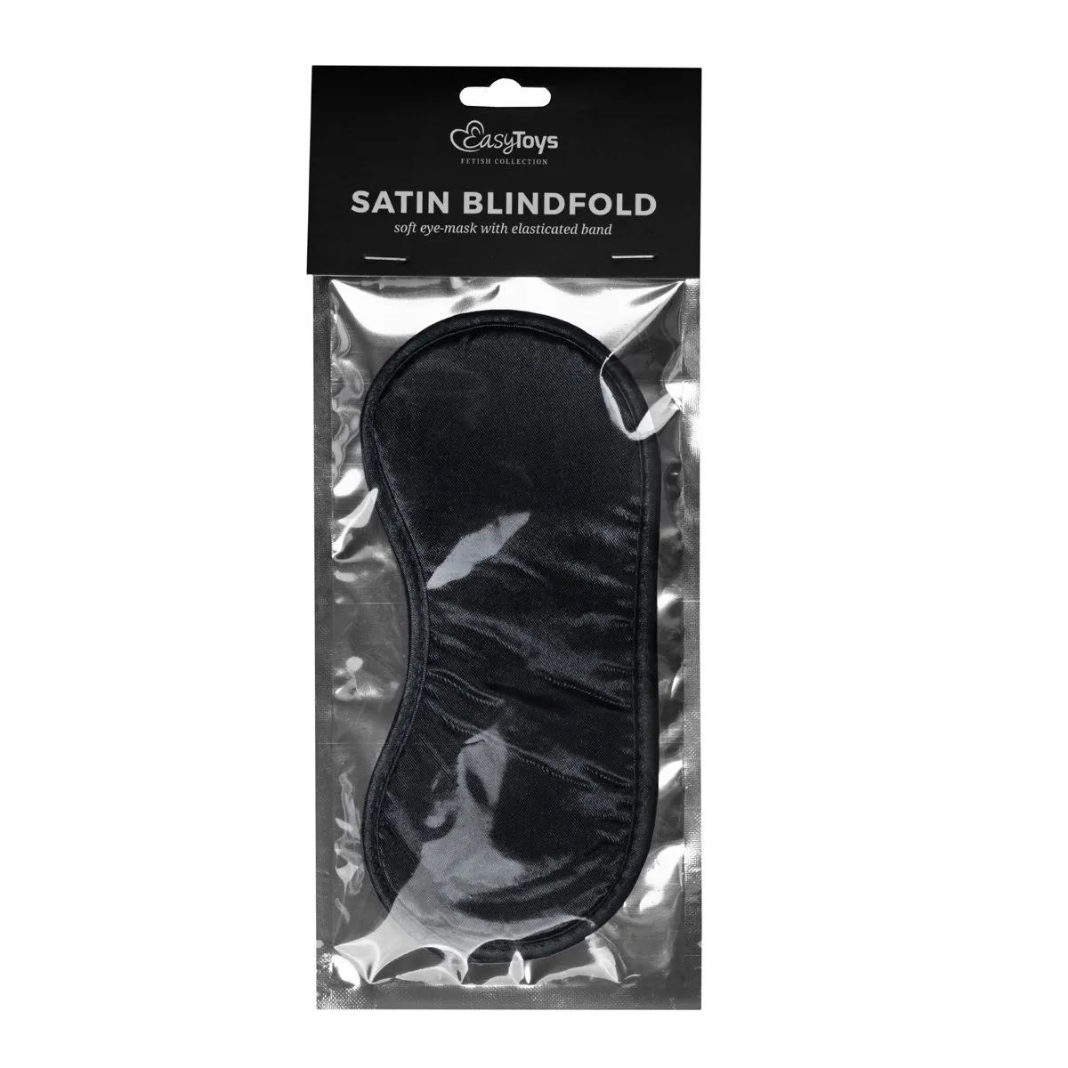 Easytoys Fetish Collection - Satin Eye Mask Zwart (1 stuk)