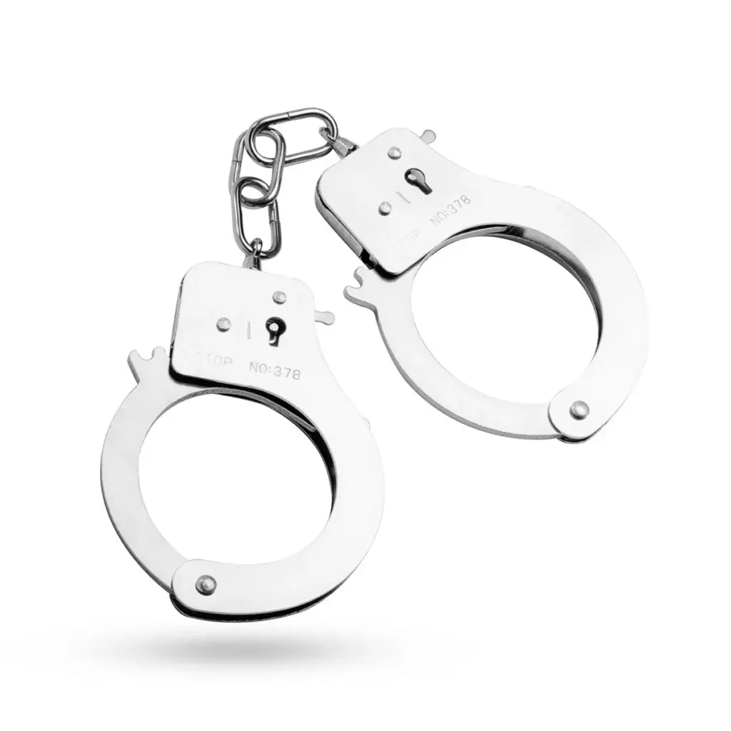 Easytoys Fetish Collection - Metal Cuffs Zilver (1 stuk)