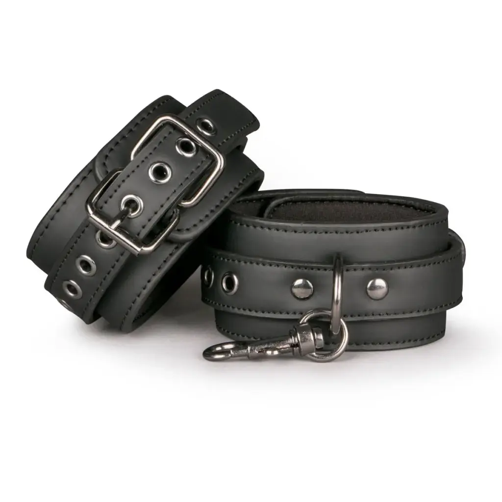Easytoys Fetish Collection - Fetish Ankle Cuffs Zwart (1 stuk)