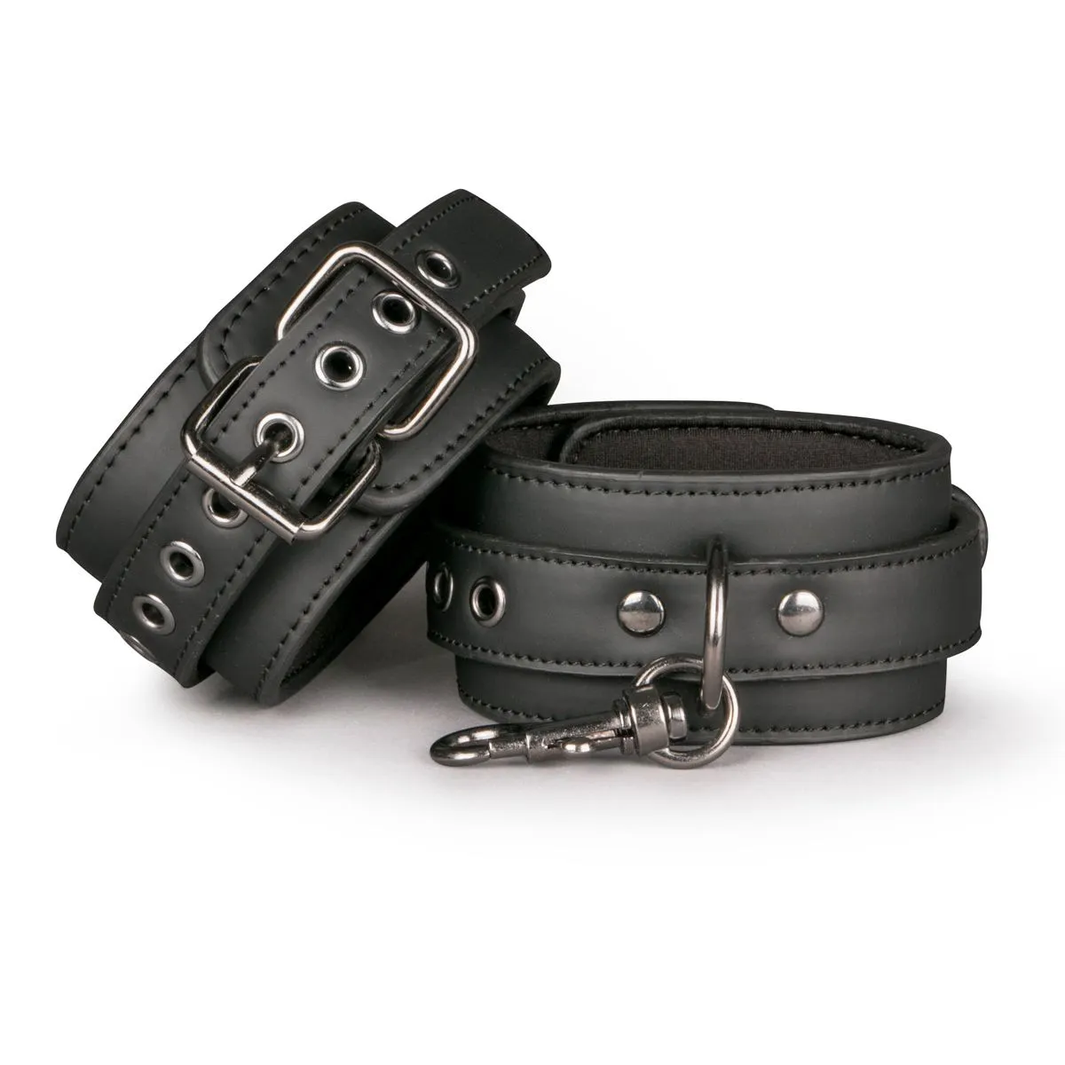 Easytoys Fetish Collection - Fetish Ankle Cuffs Zwart (1 stuk)