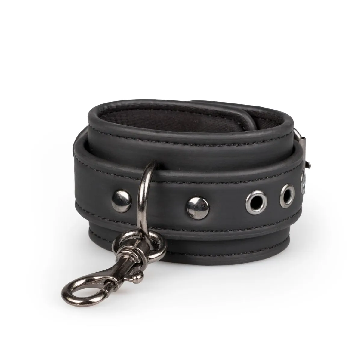 Easytoys Fetish Collection - Fetish Set with Collar, Ankle- and Wrist Cuffs Zwart (1 stuk) - image 5