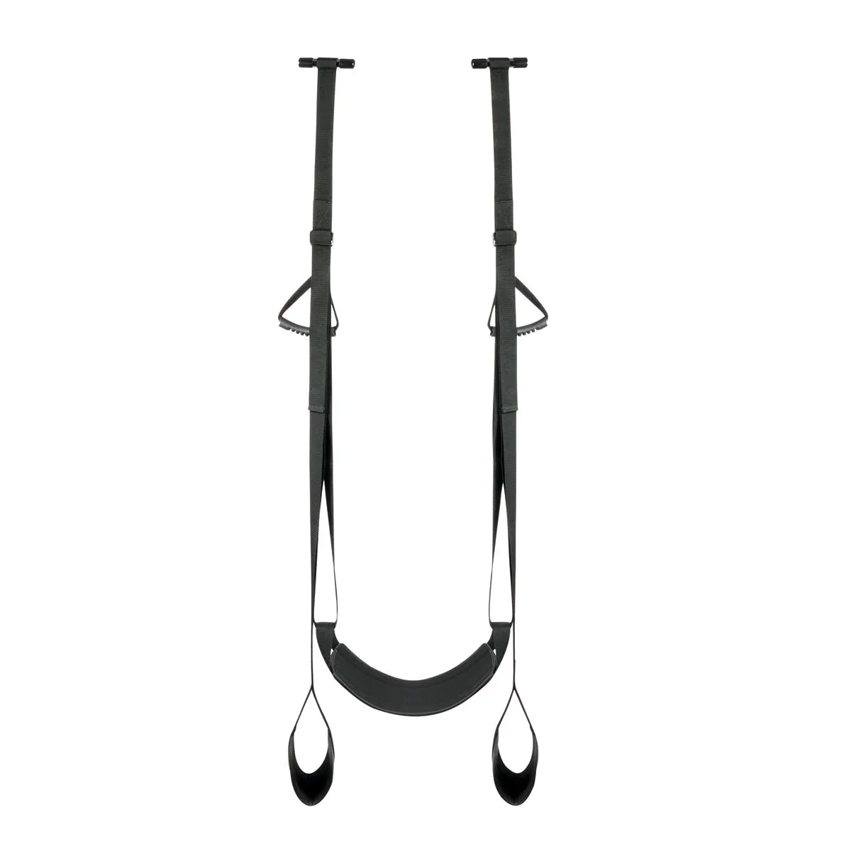Easytoys Fetish Collection - Leg & Bum Support Over The Door Swing Zwart (1 stuk)