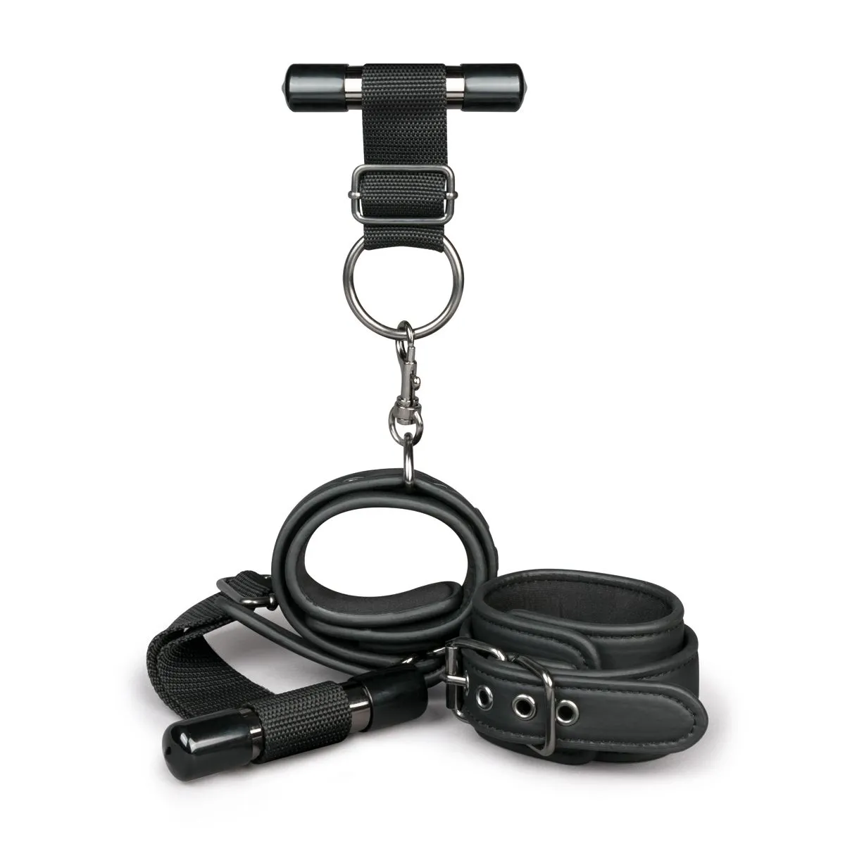Easytoys Fetish Collection - Over the Door Wrist Cuffs Zwart (1 stuk)