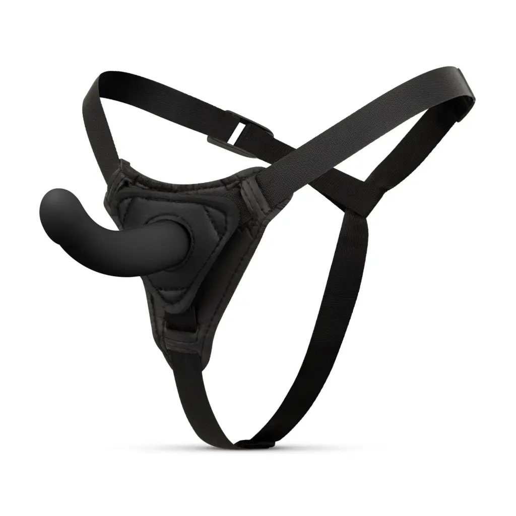 Easytoys Fetish Collection - Silicone Strap-On Smooth Zwart (1 stuk)