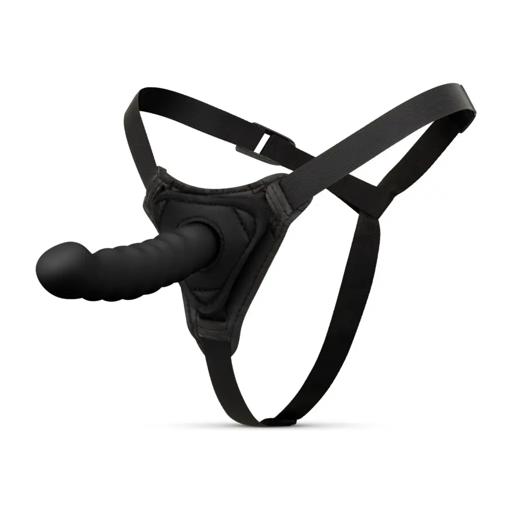 Easytoys Fetish Collection - Silicone Strap-On Bent Zwart (1 stuk)