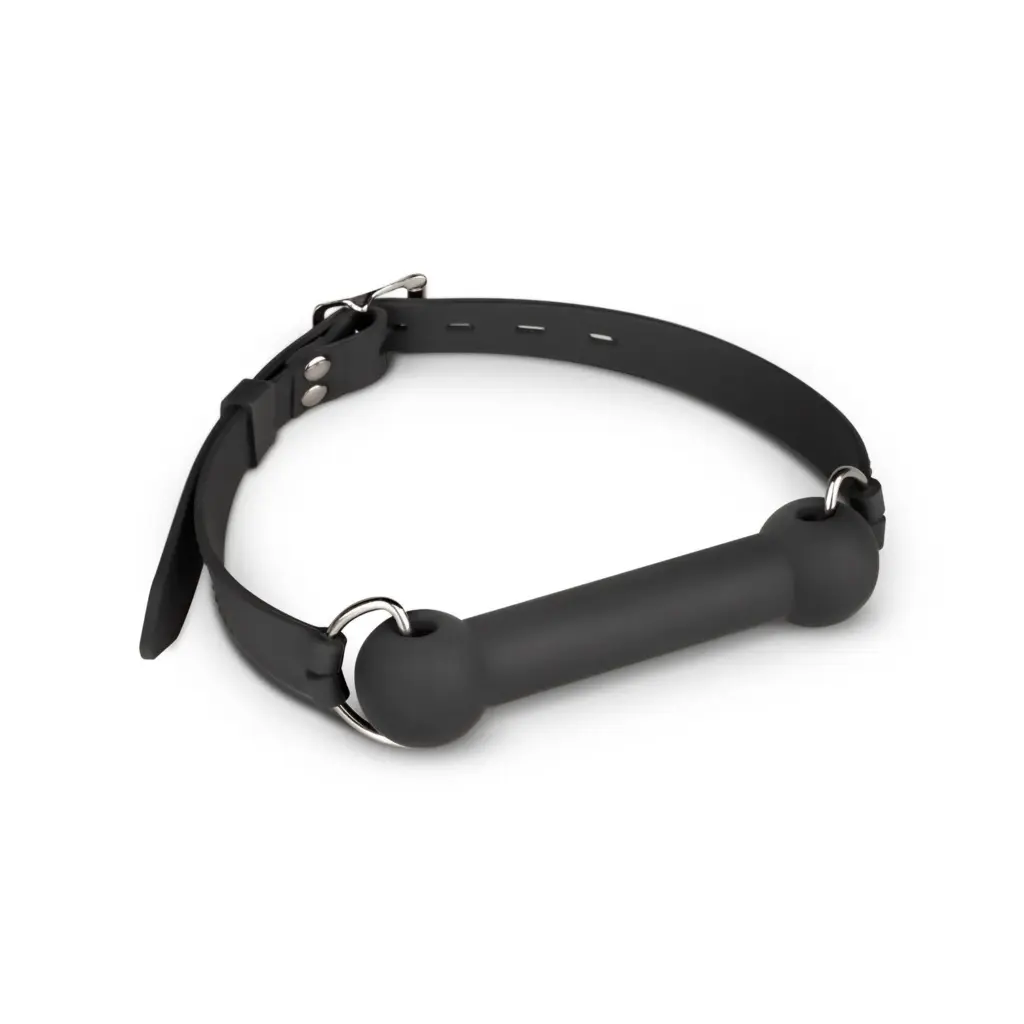 Easytoys Fetish Collection - Silicone Bit Gag Zwart (1 stuk)
