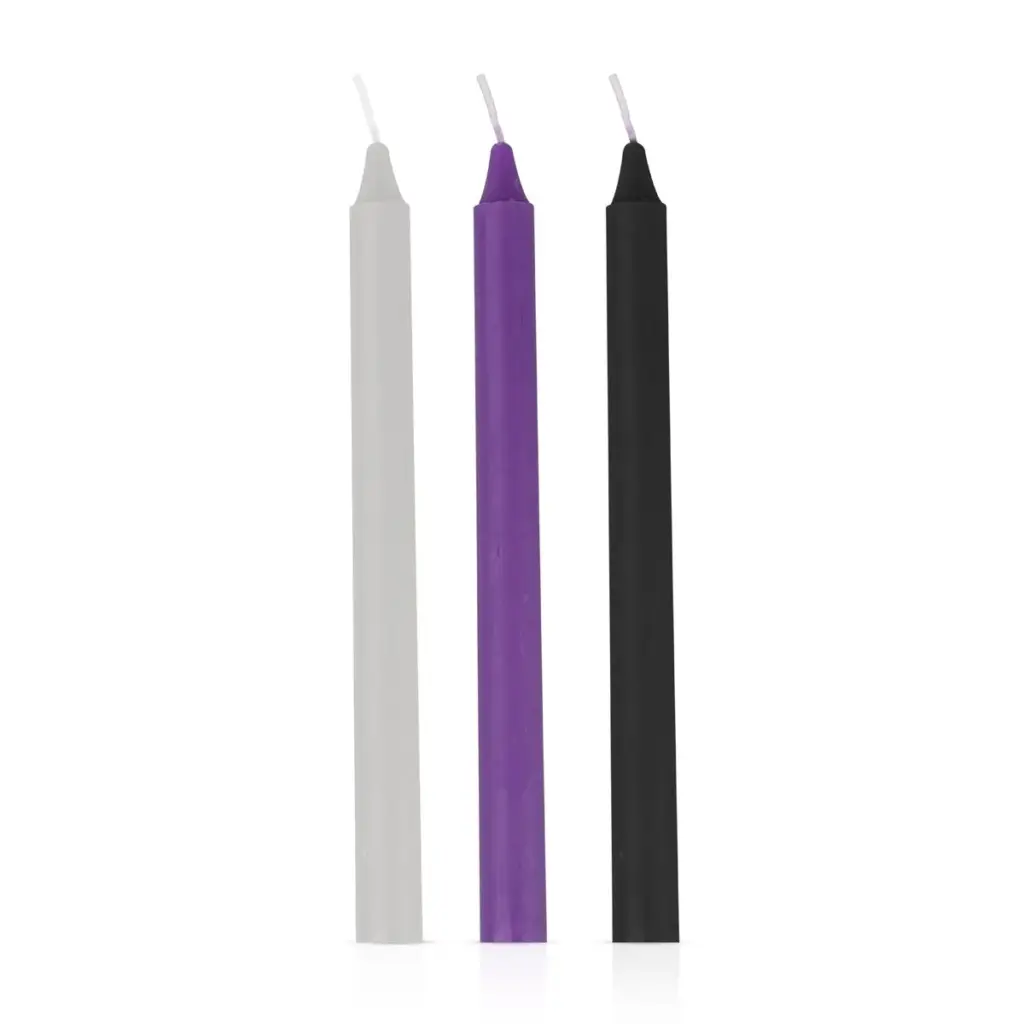 Easytoys Fetish Collection - Sensual Hot Wax Candles  (3 stuks)