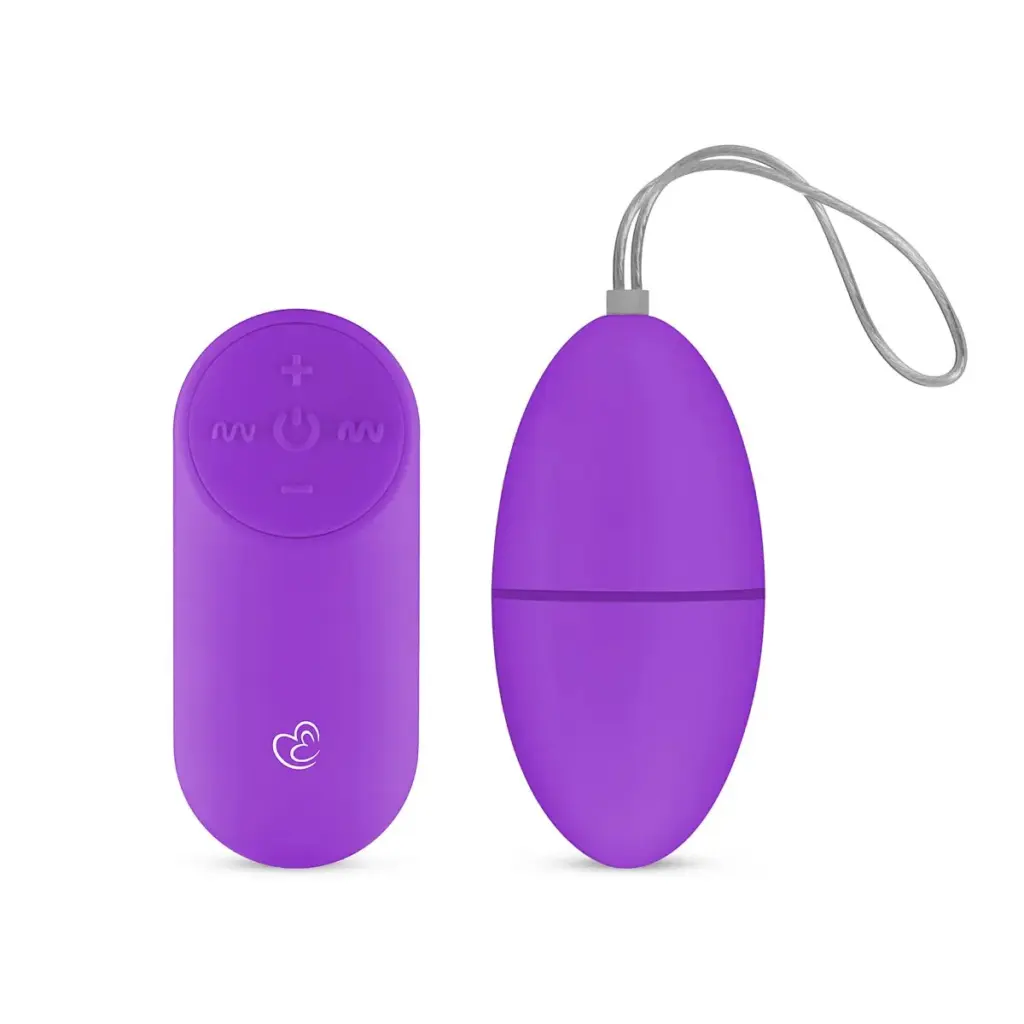 Easytoys Mini Vibe Collection - Remote Control Vibrating Egg Paars (1 stuk)