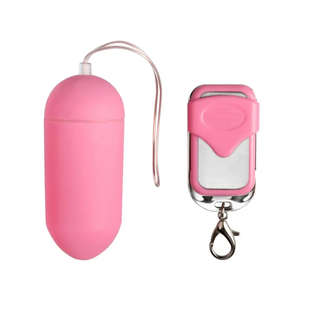 Easytoys Mini Vibe Collection - Vibrating Egg with Remote Control Roze (1 stuk)