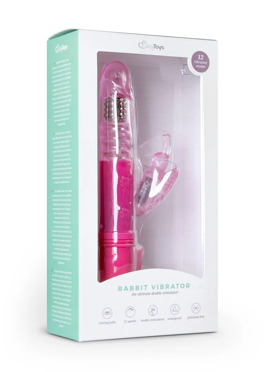 Easytoys Vibe Collection - Butterfly Vibrator Roze (1 stuk)