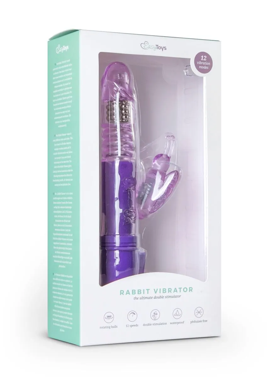 Easytoys Vibe Collection - Butterfly Vibrator Paars (1 stuk) - image 3