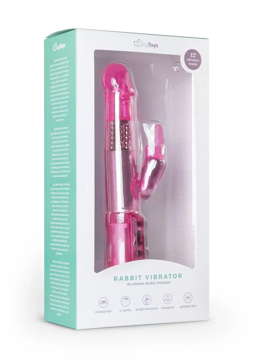 Easytoys Vibe Collection - Rabbit Vibrator Roze (1 stuk)