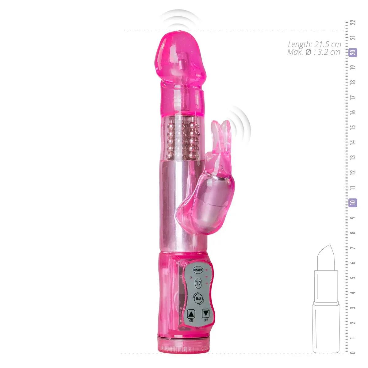 Easytoys Vibe Collection - Rabbit Vibrator Roze (1 stuk) - image 5