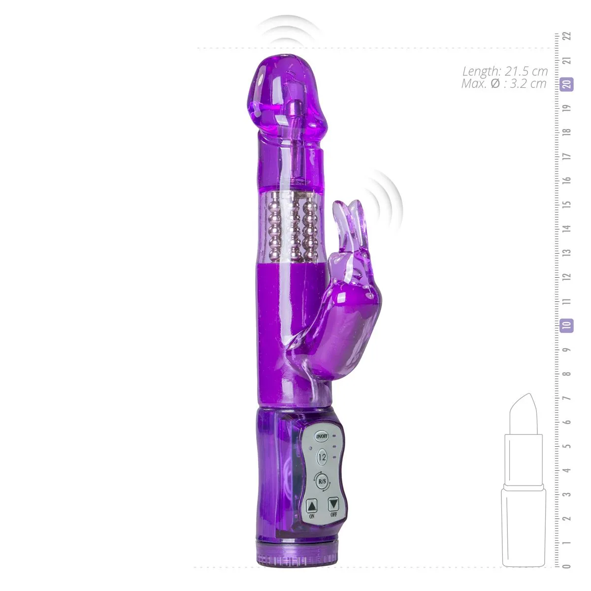 Easytoys Vibe Collection - Rabbit Vibrator Paars (1 stuk) - image 5