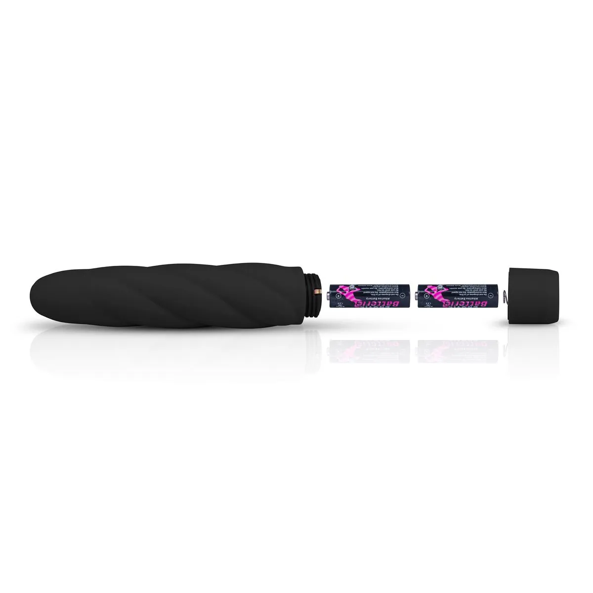 Easytoys Vibe Collection - Silicone Vibrator Zwart (1 stuk) - image 4