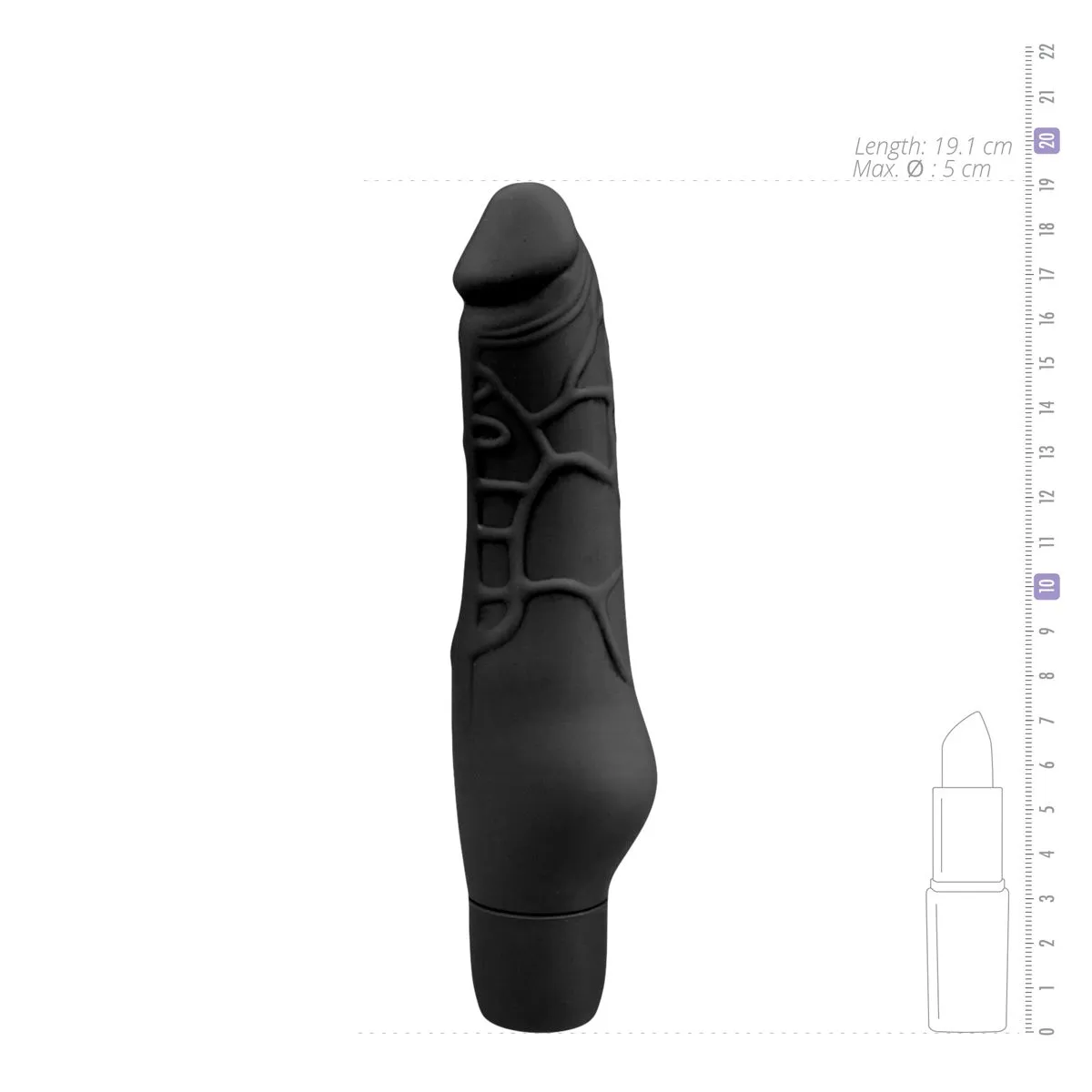 Easytoys Vibe Collection - Silicone Realistic Vibrator  (1 stuk) - image 3