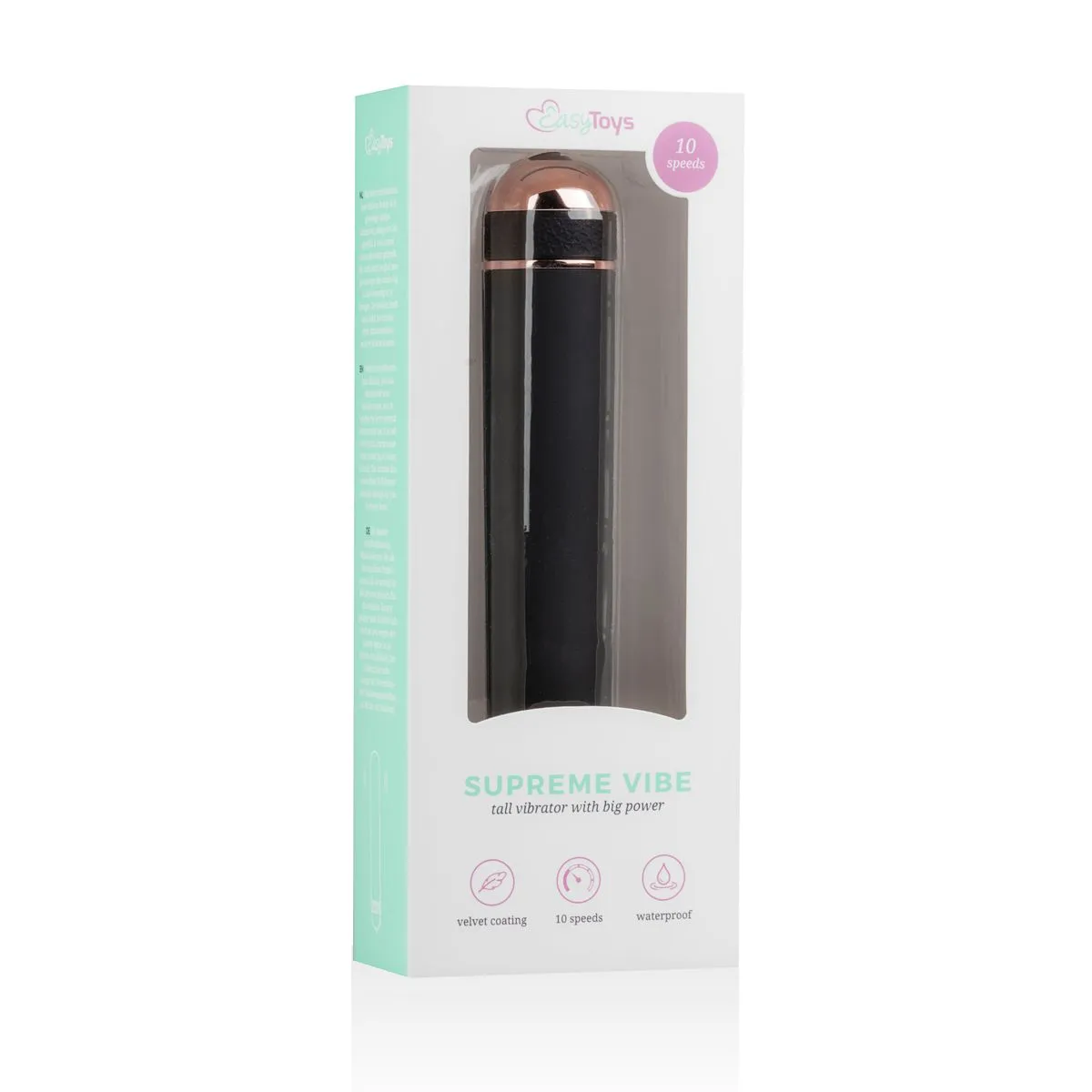 Easytoys Vibe Collection - Supreme Vibe Vibrator Zwart (1 stuk) - image 4