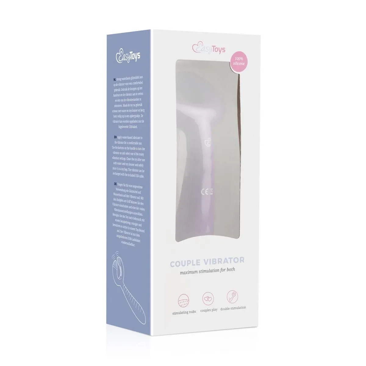 Easytoys Vibe Collection - Couples Vibrator Paars (1 stuk) - image 6