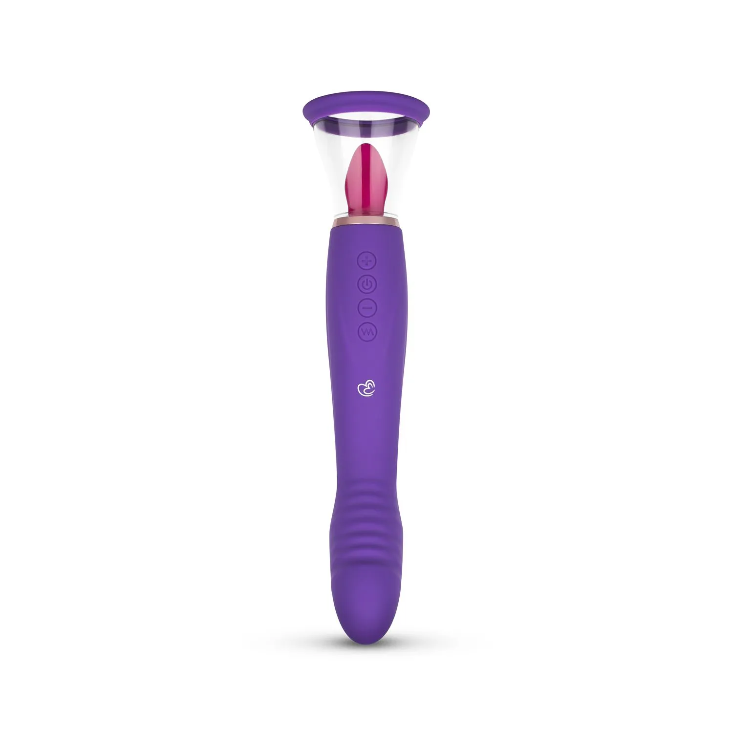 Easytoys Vibe Collection - Pleasure Pump with G-Spot Vibrator Paars (1 stuk)