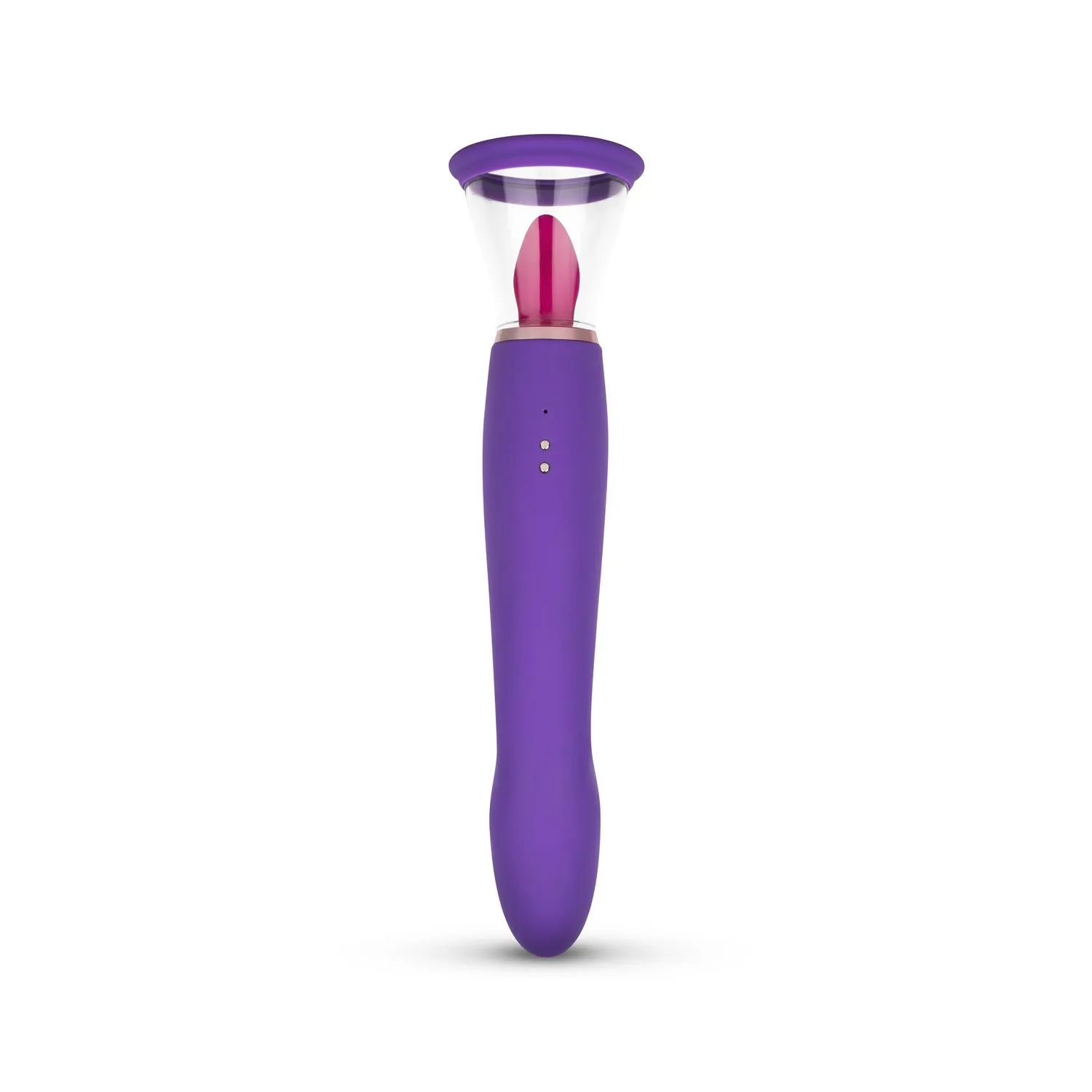 Easytoys Vibe Collection - Pleasure Pump with G-Spot Vibrator Paars (1 stuk) - image 3