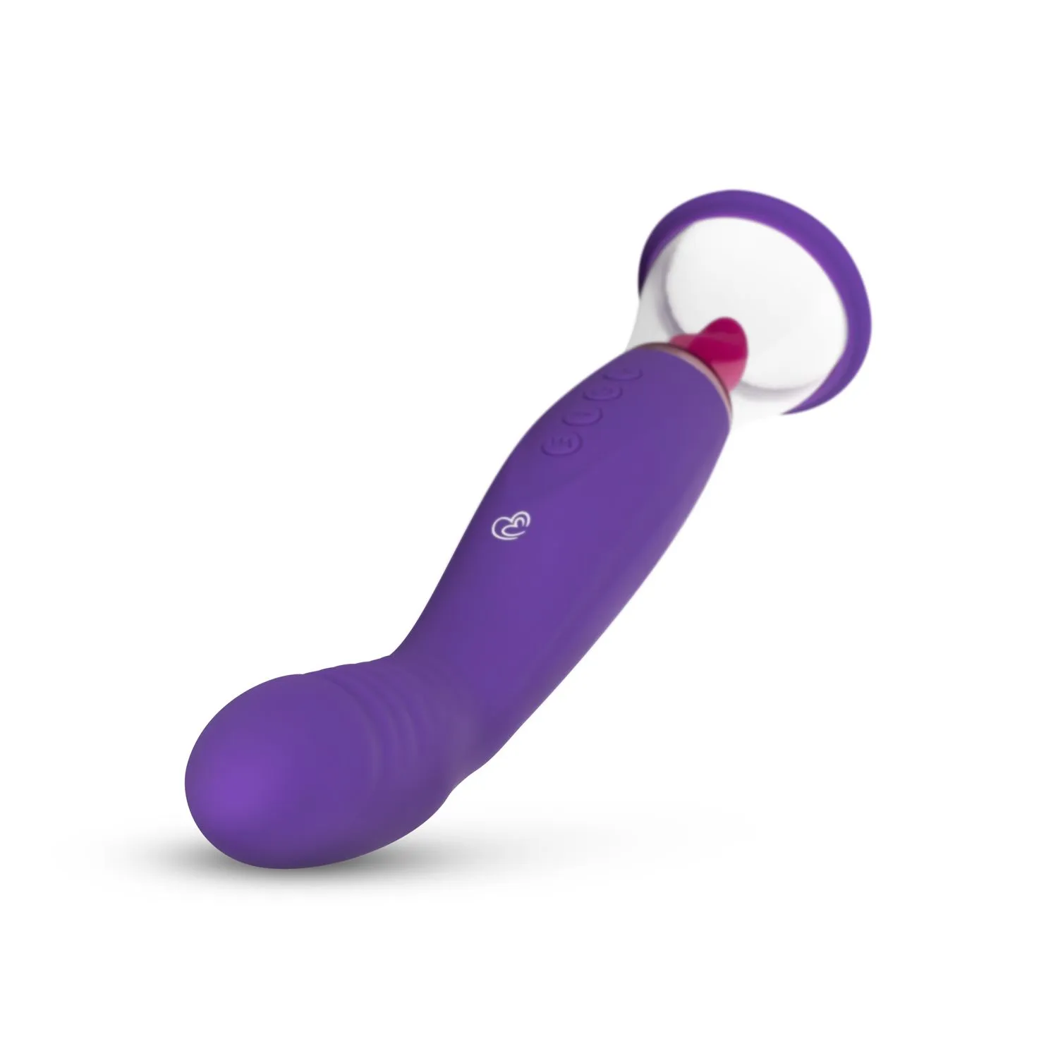 Easytoys Vibe Collection - Pleasure Pump with G-Spot Vibrator Paars (1 stuk) - image 5