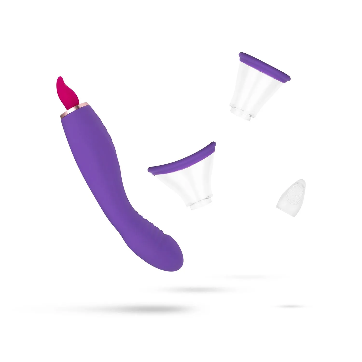 Easytoys Vibe Collection - Pleasure Pump with G-Spot Vibrator Paars (1 stuk) - image 7