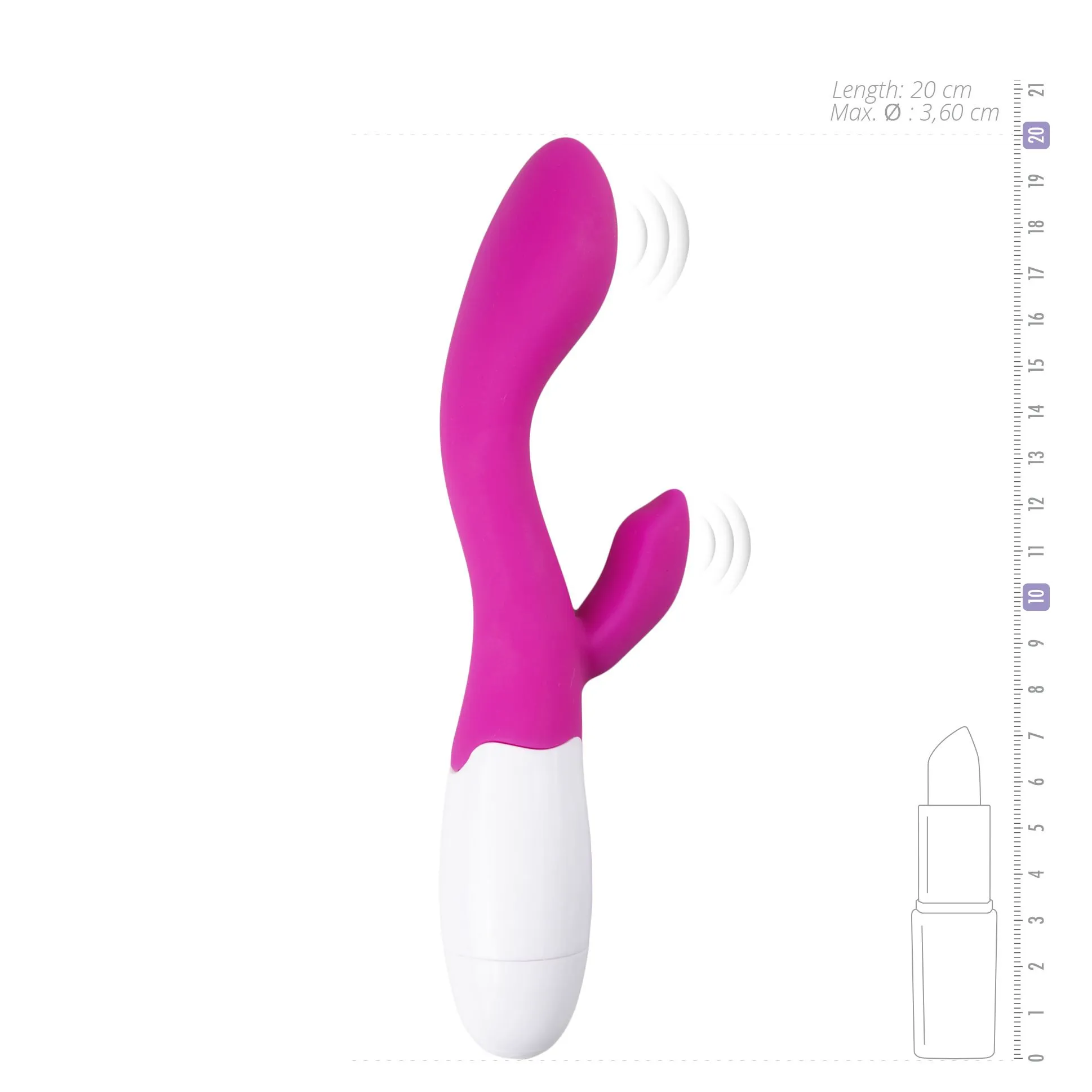Easytoys Vibe Collection - Lily Vibrator 2.0 Rechargeable Roze (1 stuk) - image 4