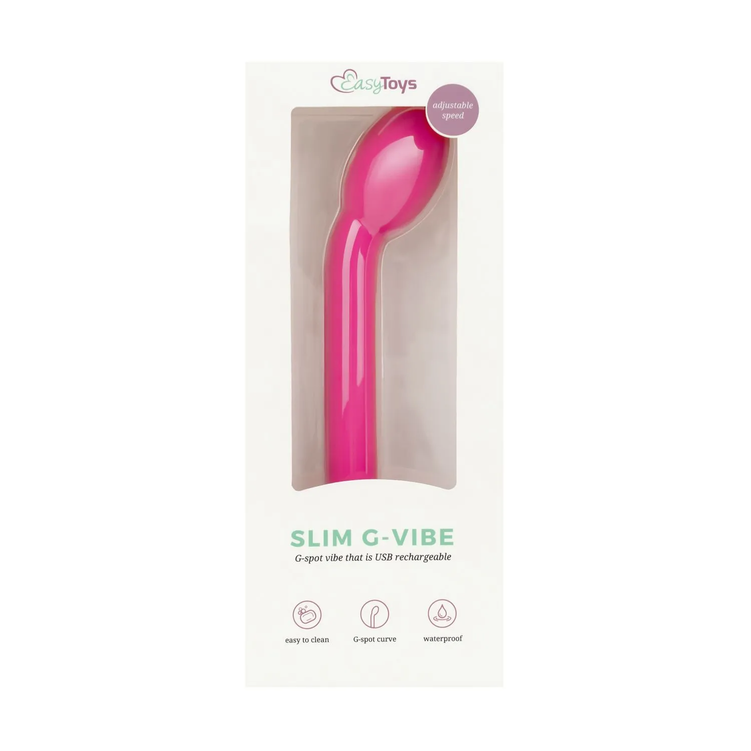 Easytoys Vibe Collection - G-spot vibrator 2.0 Rechargeable Roze (1 stuk) - image 5