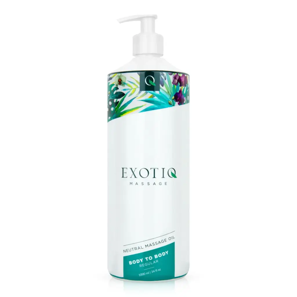 Exotiq - Body To Body Oil Transparant (1000 ml)