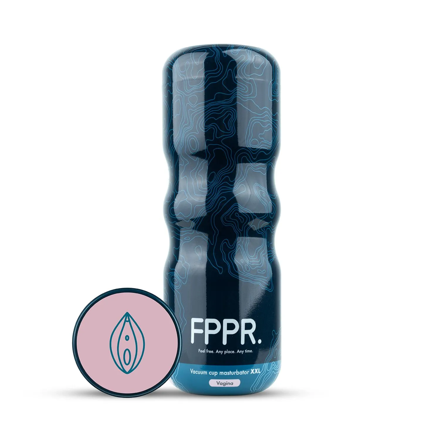 FPPR. - XXL Vagina Masturbator Blauw (1 stuk)