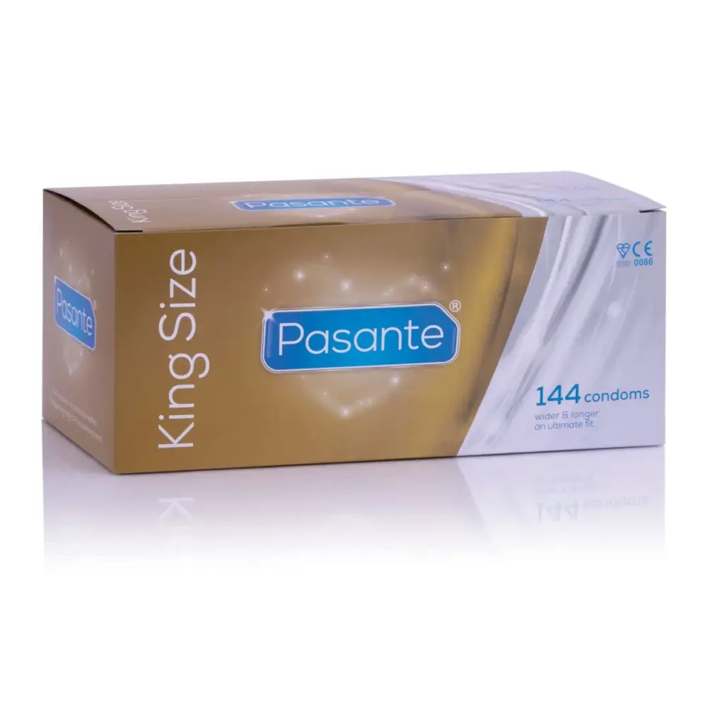 Pasante - King Size Condoms Transparant (144 stuks)