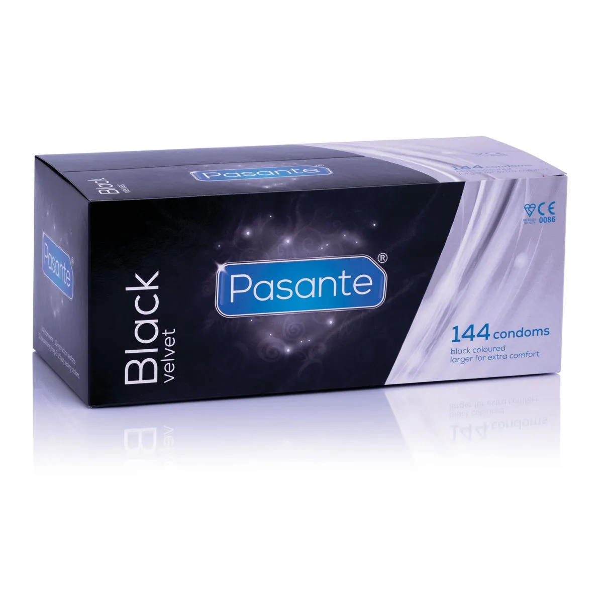 Pasante - Black Velvet Condoms Transparant (144 stuks)