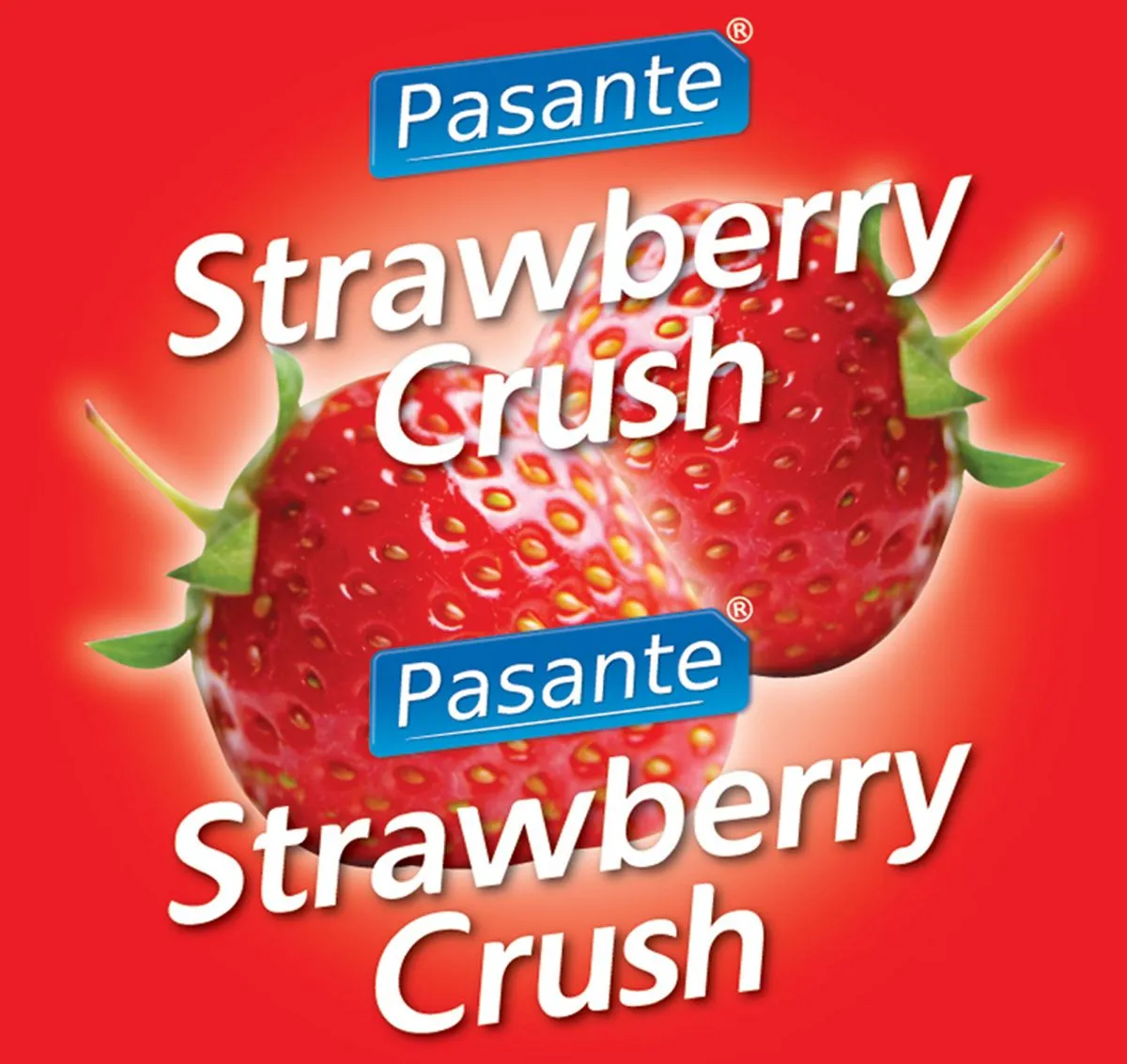 Pasante - Strawberry Flavour Condoms Diverse kleuren (144 stuks)