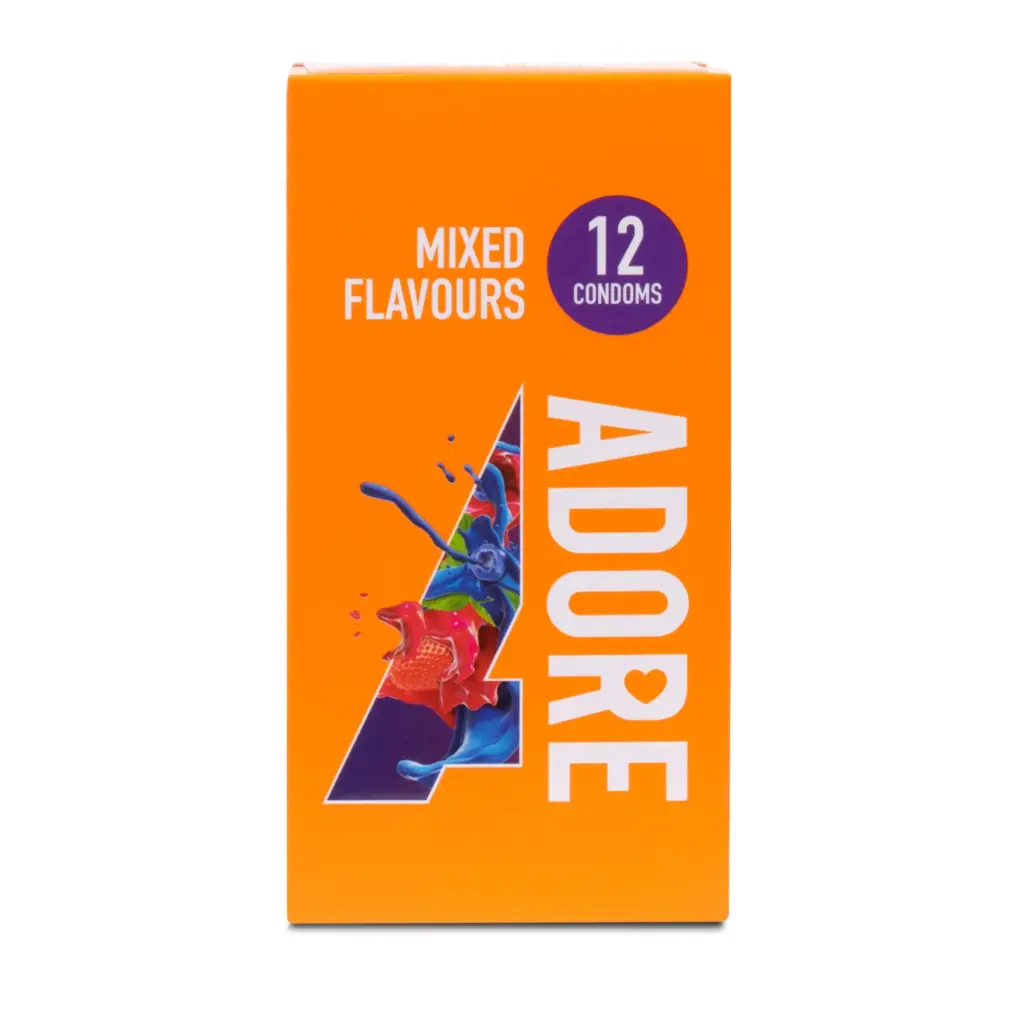 Pasante - Adore Flavours Condoms Transparant (12 stuks)