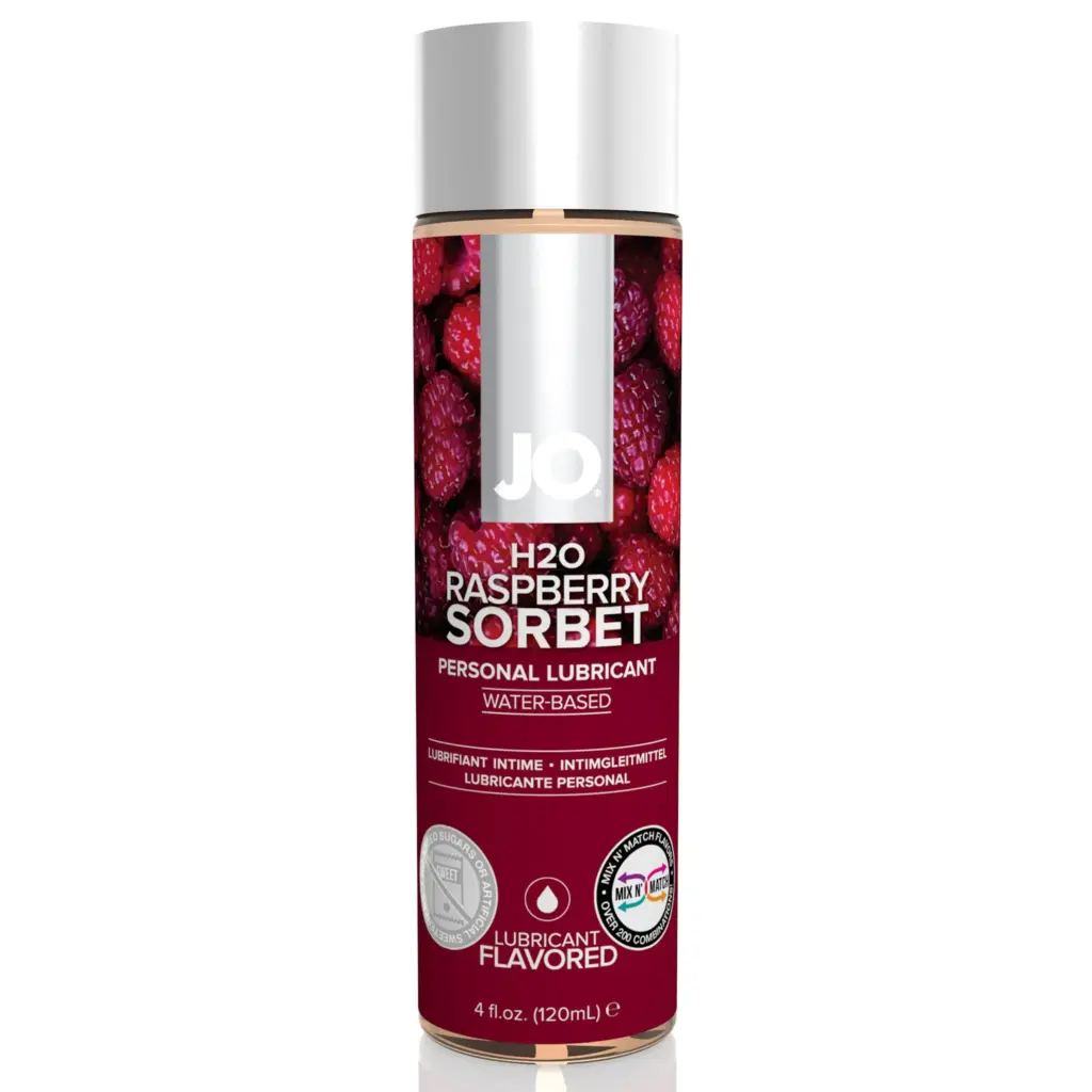 System JO - H2O Lubricant Raspberry Transparant (120 ml)