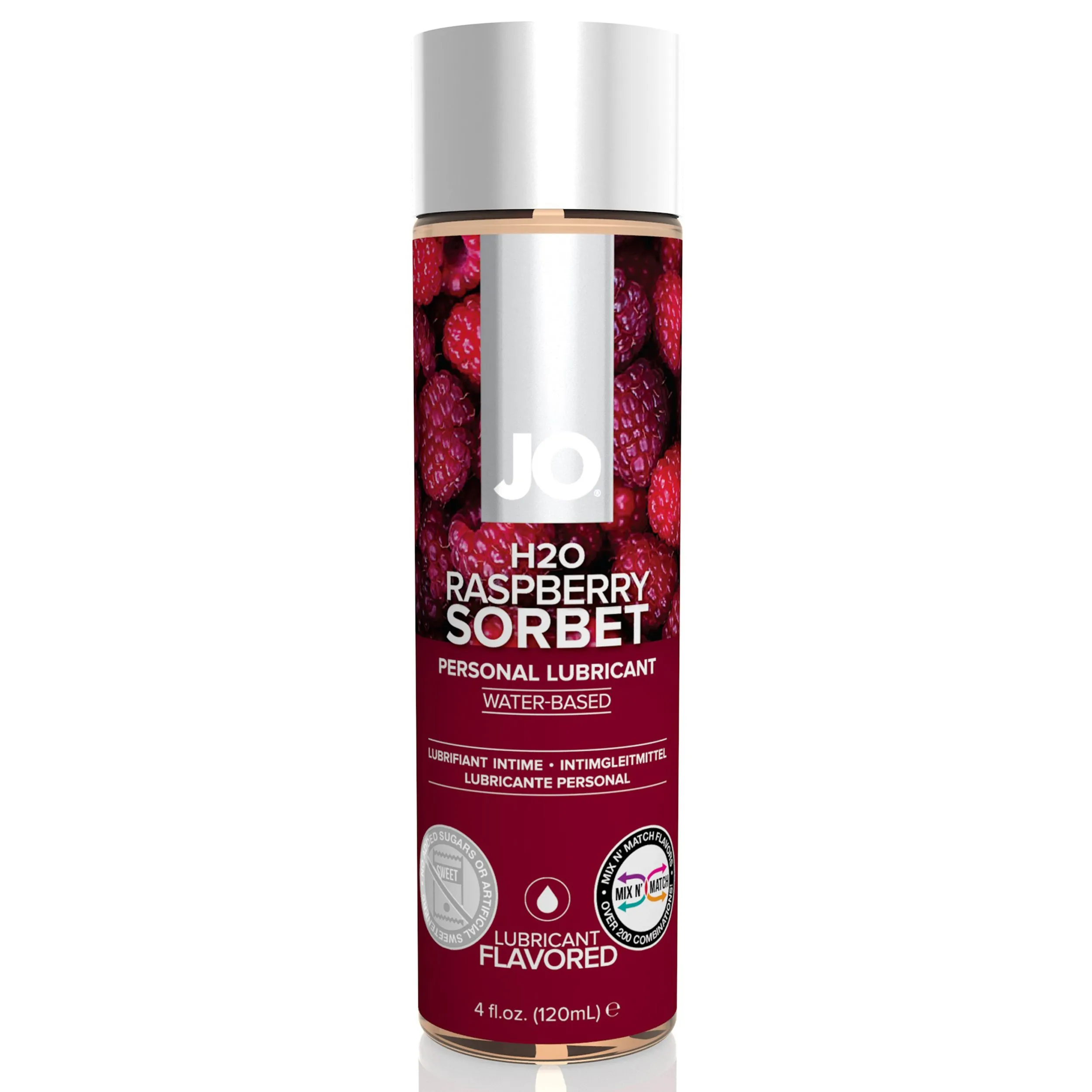 System JO - H2O Lubricant Raspberry Transparant (120 ml)