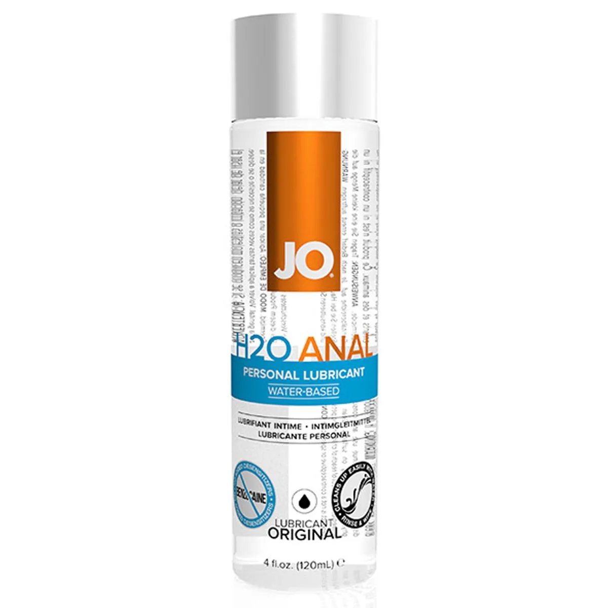 System JO - Anal H2O Lubricant  (120 ml)