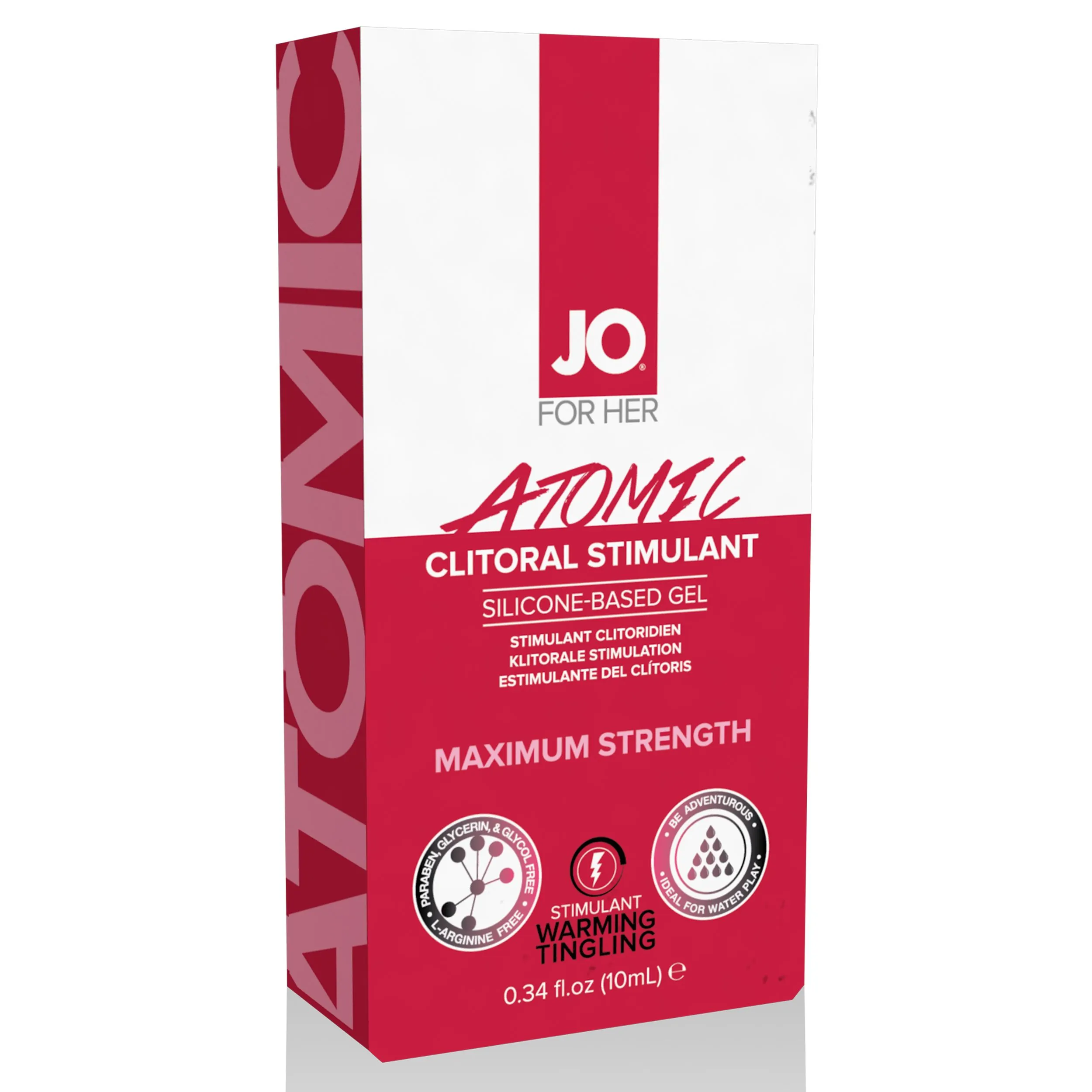 System JO - For Her Clitoral Stimulant Warming Atomic  (10 ml)