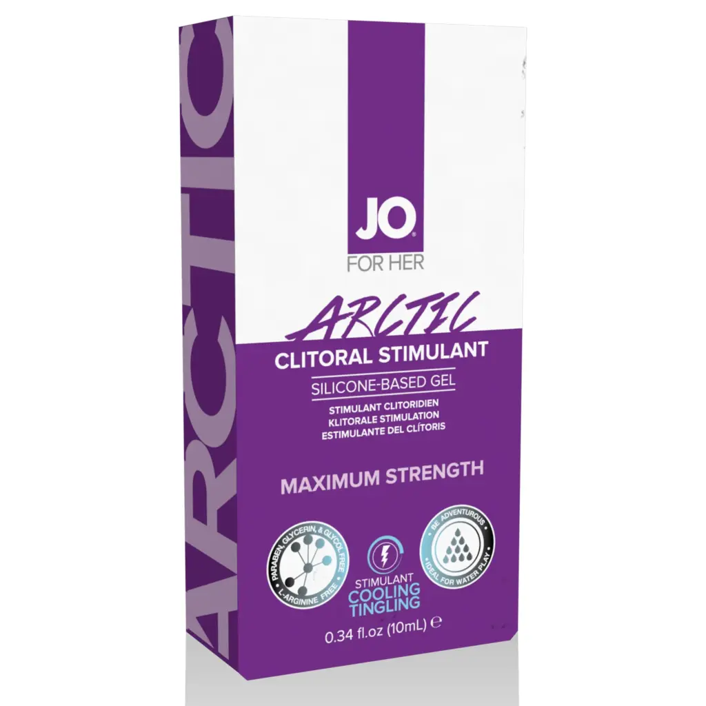 System JO - For Her Clitoral Stimulant Cooling Arctic Transparant (10 ml)