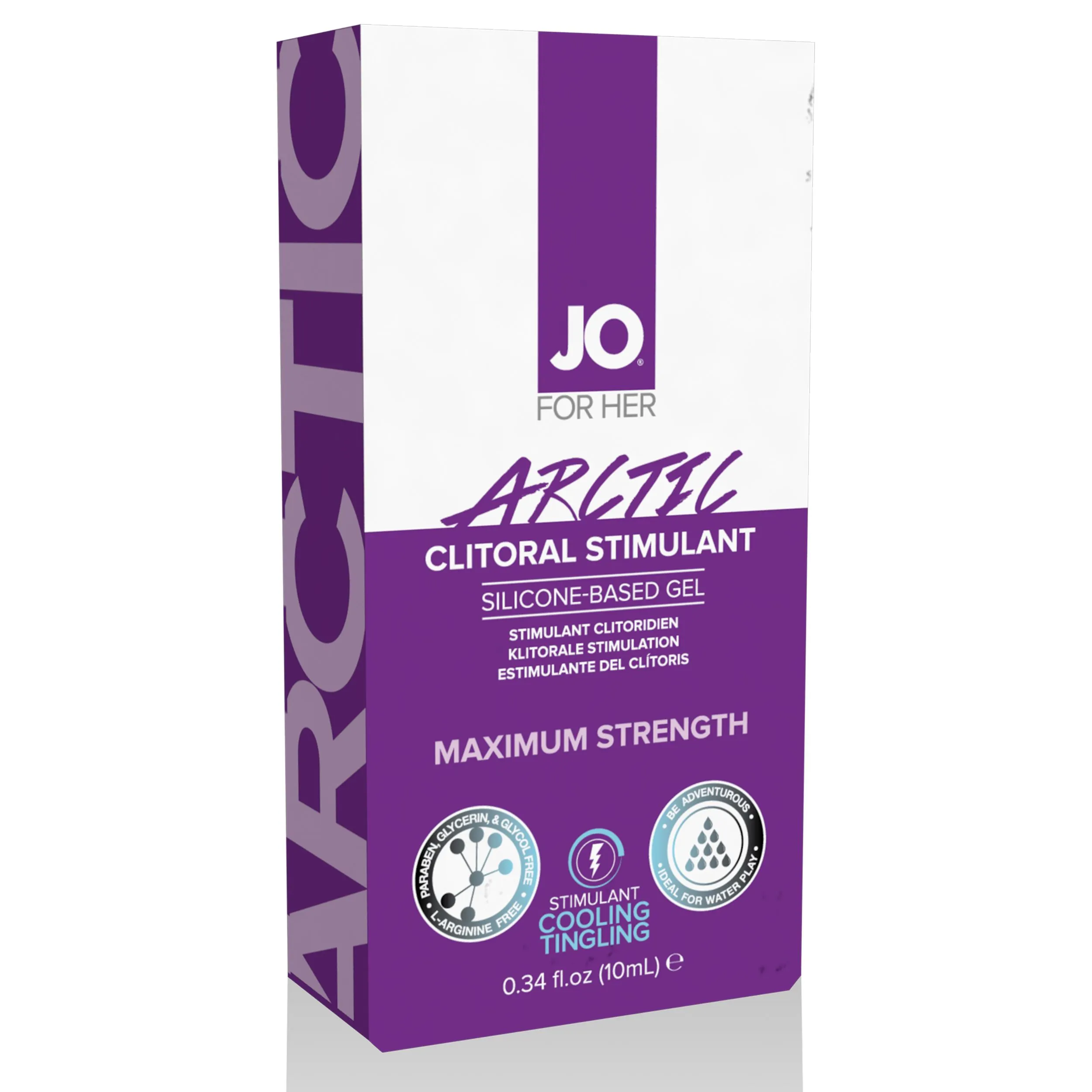 System JO - For Her Clitoral Stimulant Cooling Arctic Transparant (10 ml)