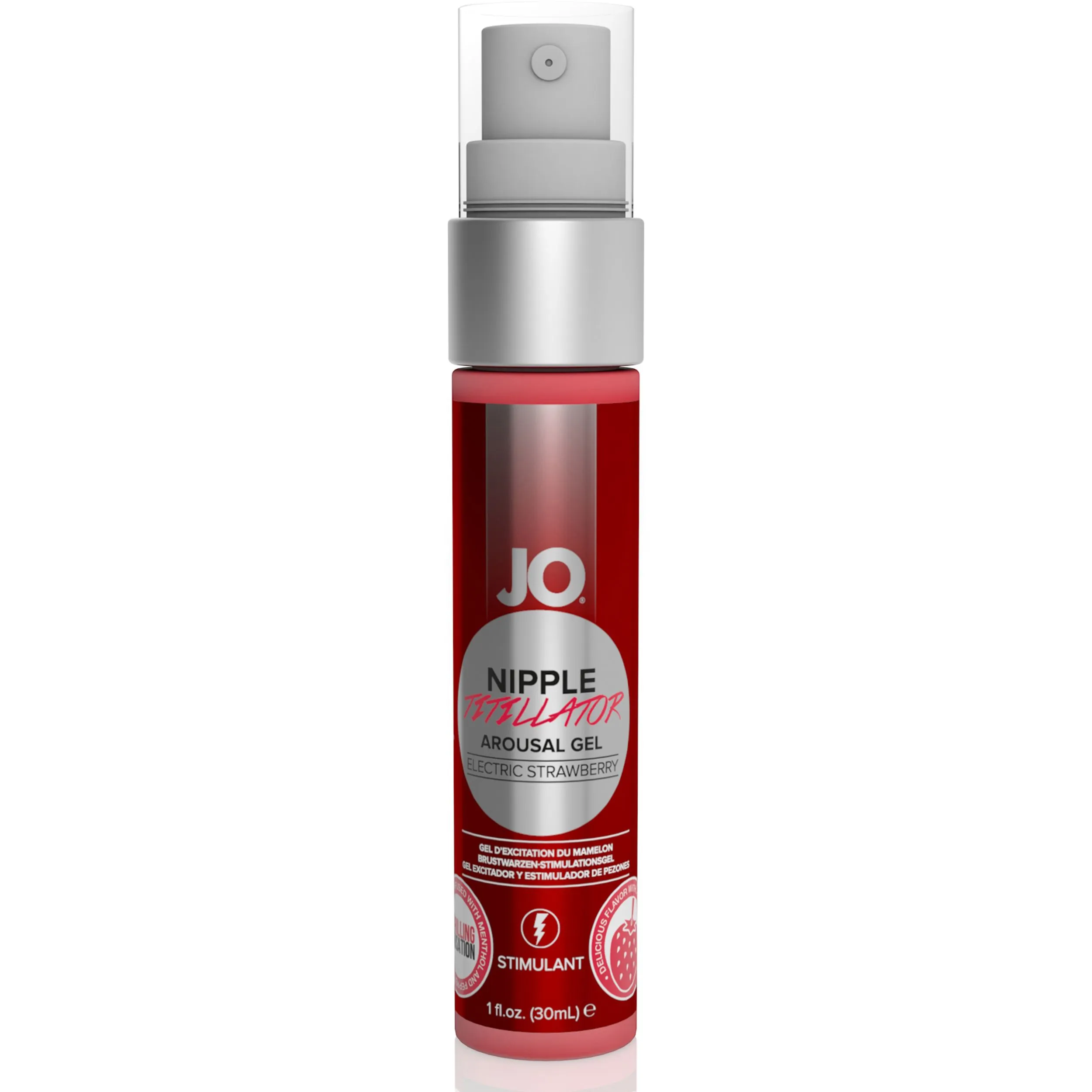 System JO - Nipple Titillator Strawberry  (30 ml)