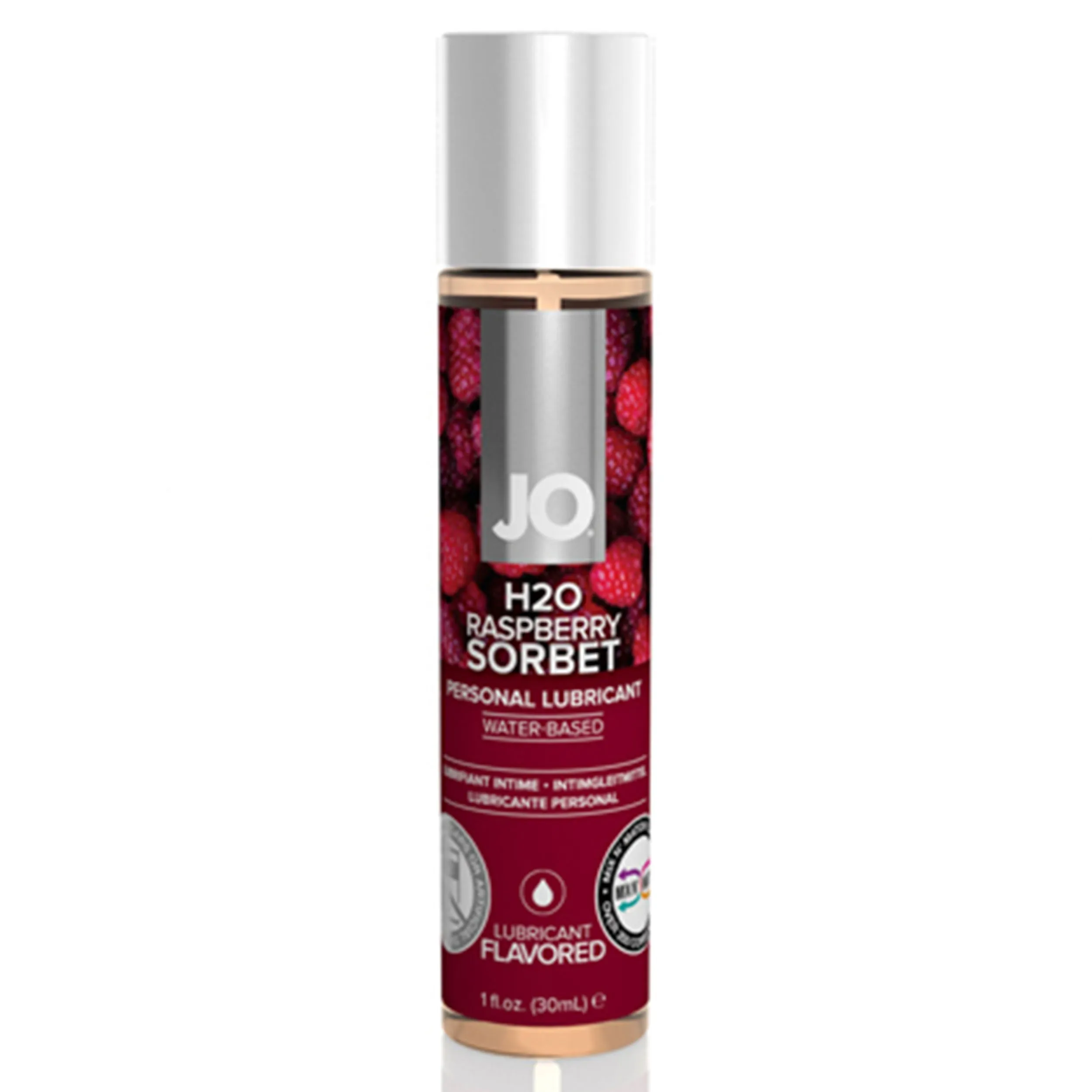 System JO - H2O Lubricant Raspberry Transparant (30 ml)
