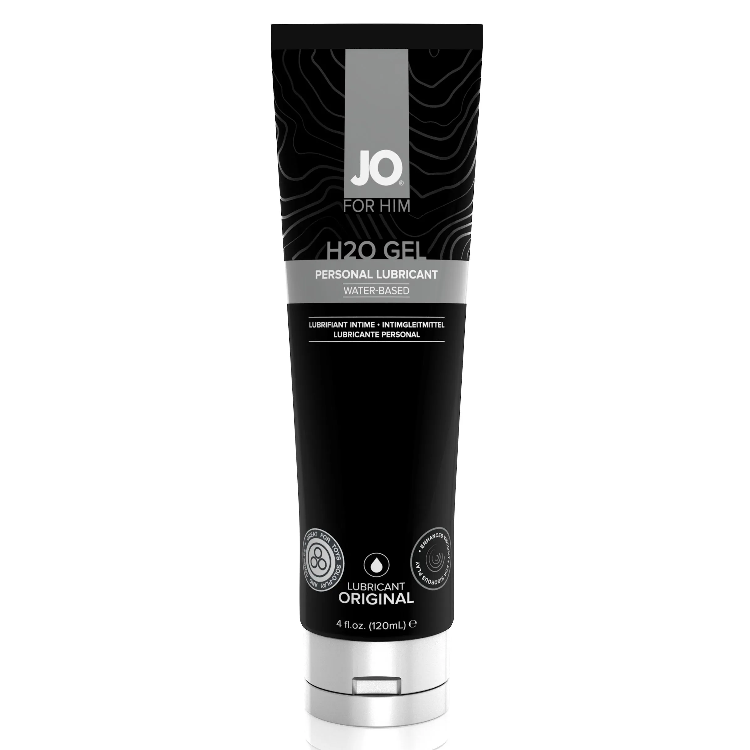 System JO - H2O Gel Original Lubricant Water-Based Transparant (120 ml)