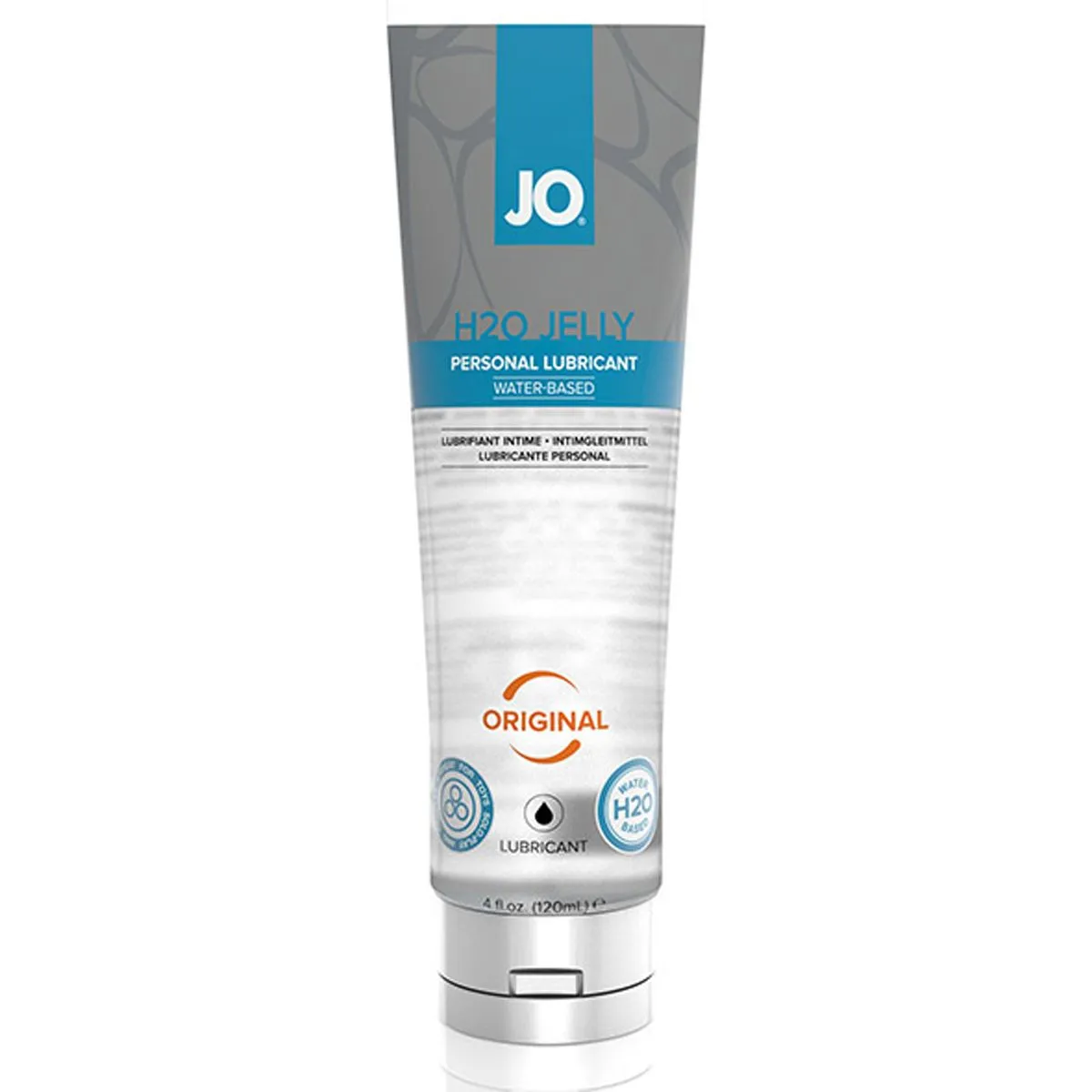 System JO - H2O Jelly Lubricant Water-Based Original  (120 ml)