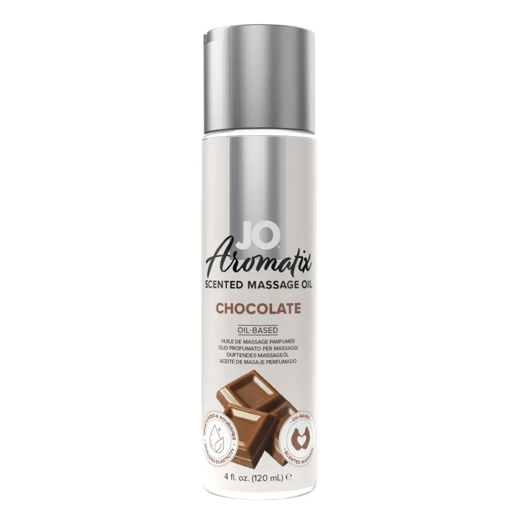 System JO - Aromatix Scented Massage Oil Chocolate  (120 ml)
