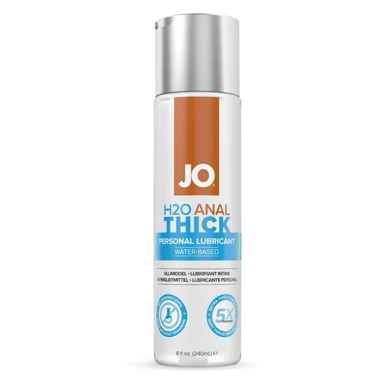 System JO - H2O Anal Thick Lubricant Transparant (240 ml)
