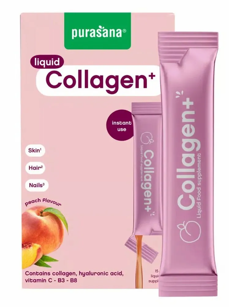 Purasana Collagen+ Liquid Peach (15 x 10 ml)
