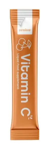 Purasana Vitamin C Liquid Cherry (15 x 10 ml)