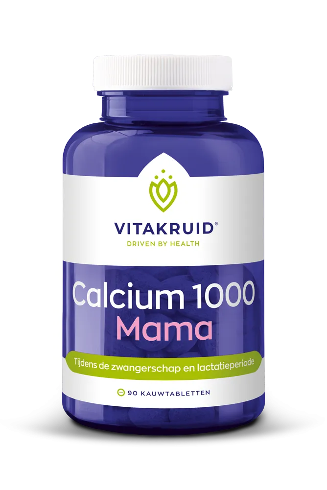 Calcium 1000 Mama (90 kauwtabletten)